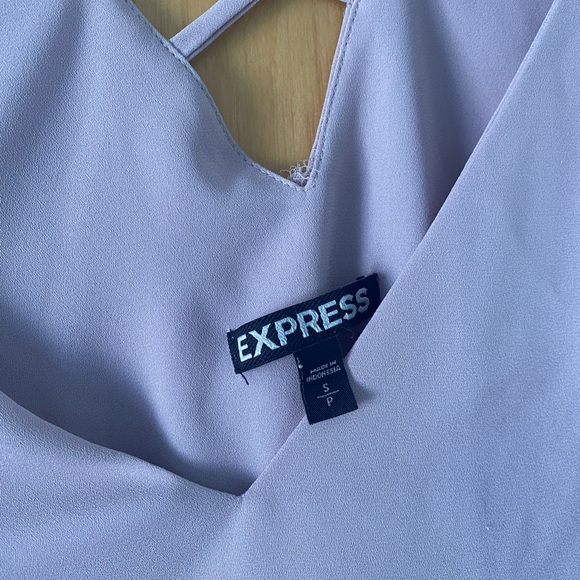 Lavender Express Fancy Tank Top Small - Picture 7 of 8